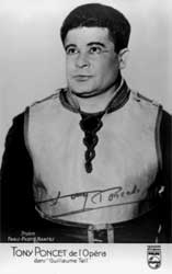 Tony Poncet, T&eacute;nor (1918-1979)