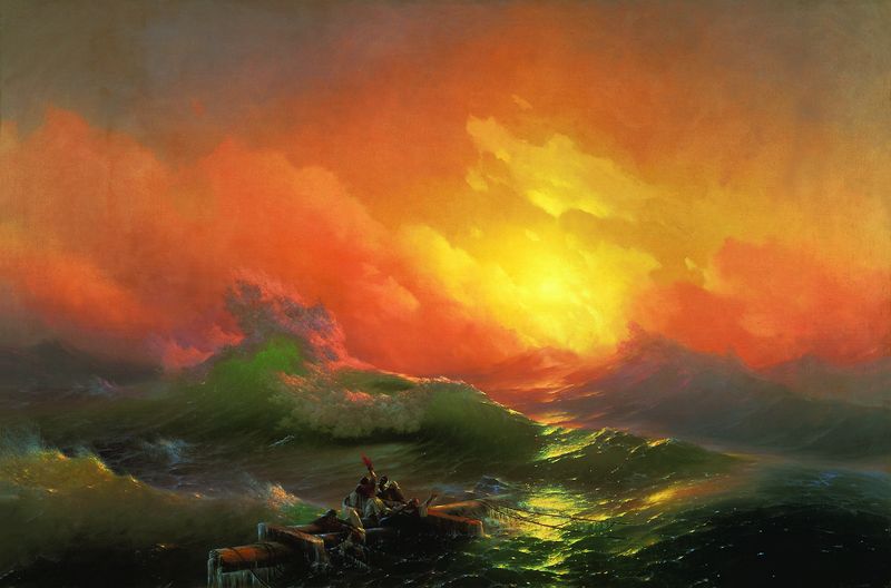 The Ninth Wave, Ivan Avazovski, 1876