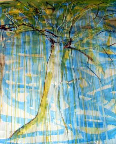 Sunny Tree by M. Dehaie Durtertre 2010 - Private collection